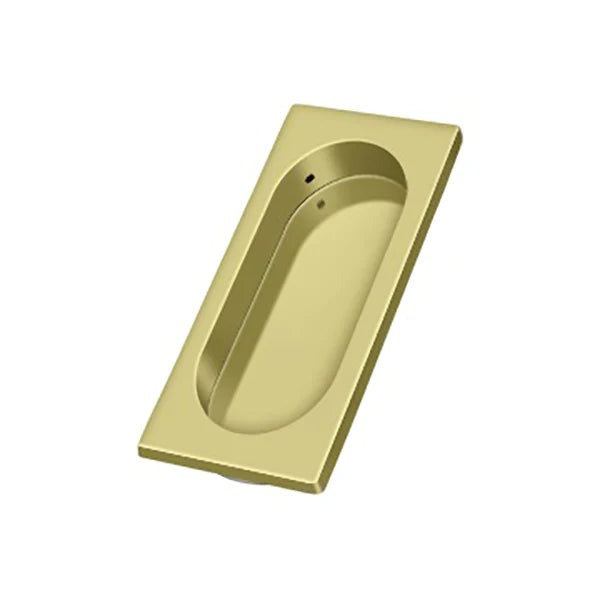 Deltana - Flush Pull - Large - 3-7/8" x 1-5/8" x 3/8" - Optional Finish