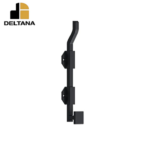 Deltana - 10" Modern Offset Surface Bolt - Heavy Duty - Solid Brass - Optional Finish Deltana - 10" Modern Offset Surface Bolt - Heavy Duty - Solid Brass - Optional Finish