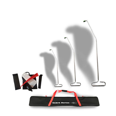 Foray Design - King Cobra Lockout Set & Bag - 32" - 42" - 52" Rods + Super Wedge Set + Bag - UHS Hardware Foray Design - King Cobra Lockout Set & Bag - 32" - 42" - 52" Rods + Super Wedge Set + Bag - UHS Hardware