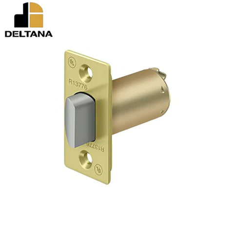 Deltana - Grade 1 Regular Latch - Passage / Privacy - 2-3/4" - Optional Finish Deltana - Grade 1 Regular Latch - Passage / Privacy - 2-3/4" - Optional Finish