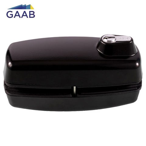 GAAB - T180 - Tempered Frameless Glass Door Lock - Reversible - 10 -12mm Doors - Black - UHS Hardware GAAB - T180 - Tempered Frameless Glass Door Lock - Reversible - 10 -12mm Doors - Black - UHS Hardware