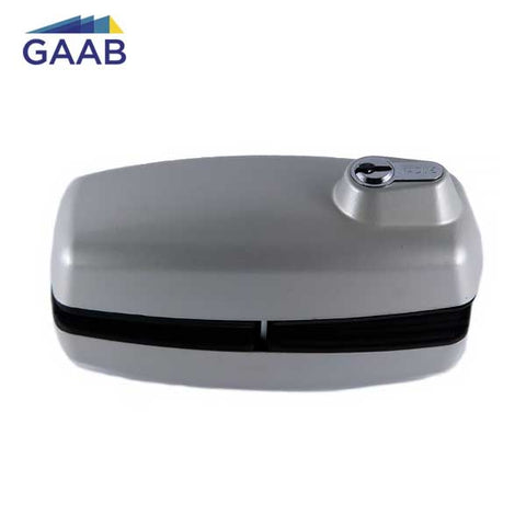 GAAB - T180 - Tempered Frameless Glass Door Lock - Reversible - 10 -12mm Doors - Grey - UHS Hardware GAAB - T180 - Tempered Frameless Glass Door Lock - Reversible - 10 -12mm Doors - Grey - UHS Hardware