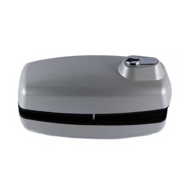 GAAB - T180 - Tempered Frameless Glass Door Lock - Reversible - 10 -12mm Doors - Grey - UHS Hardware
