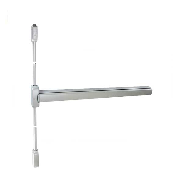 GAAB - T393-04 - Vertial Rod Exit Device - Modular and Reversible - Up to 36" Doors - Satin Chrome - UHS Hardware