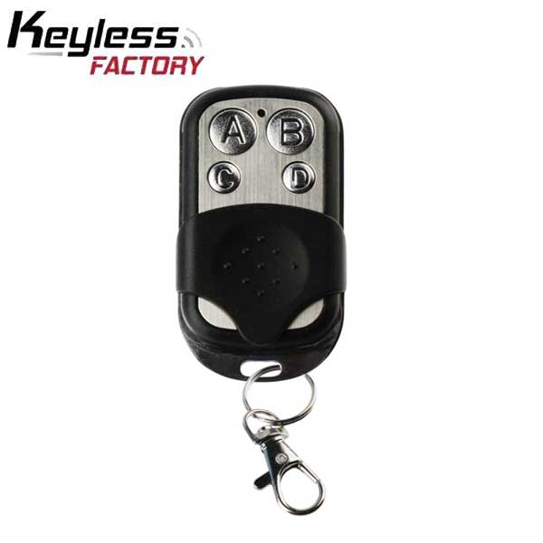 KeylessFactory - Garage Door Keychain Remote - 4 Button - Replacement - 390 MHZ - 3V - UHS Hardware KeylessFactory - Garage Door Keychain Remote - 4 Button - Replacement - 390 MHZ - 3V - UHS Hardware