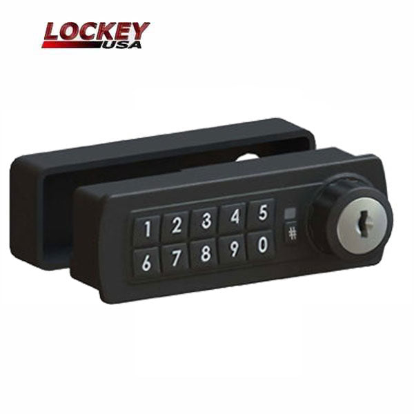 Lockey - GE370 - Gemini Electronic Keypad - Combination Cabinet Lock - Optional Finish - RH/LH - UHS Hardware Lockey - GE370 - Gemini Electronic Keypad - Combination Cabinet Lock - Optional Finish - RH/LH - UHS Hardware