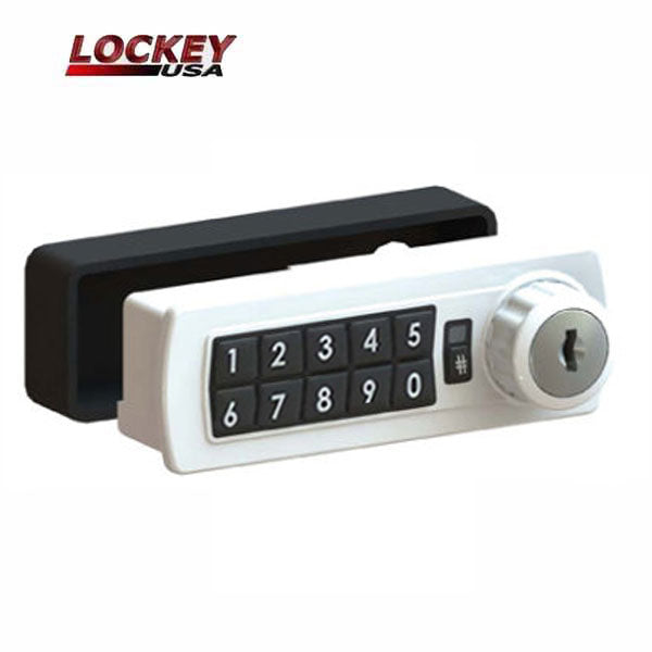Lockey - GE370 - Gemini Electronic Keypad - Combination Cabinet Lock - Optional Finish - RH/LH - UHS Hardware Lockey - GE370 - Gemini Electronic Keypad - Combination Cabinet Lock - Optional Finish - RH/LH - UHS Hardware