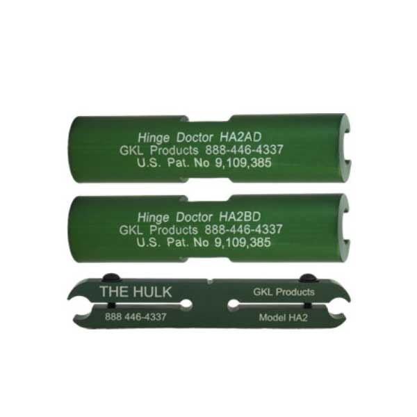 GKL - HA2 - Residential Hinge Doctor Kit - Indoor / Outdoor (3 Product Kit) - UHS Hardware GKL - HA2 - Residential Hinge Doctor Kit - Indoor / Outdoor (3 Product Kit) - UHS Hardware