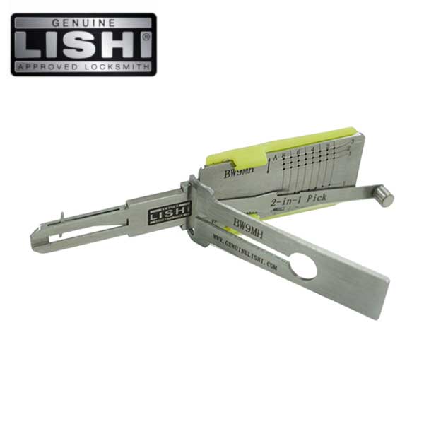 Genuine Lishi - BW9MH - BMW Motorcycle - 2-in-1 Pick - UHS Hardware Genuine Lishi - BW9MH - BMW Motorcycle - 2-in-1 Pick - UHS Hardware