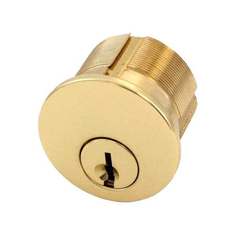 GMS Mortise Cylinder - 1" - 5-Pin - US3 - Polished Brass - UHS Hardware GMS Mortise Cylinder - 1" - 5-Pin - US3 - Polished Brass - UHS Hardware