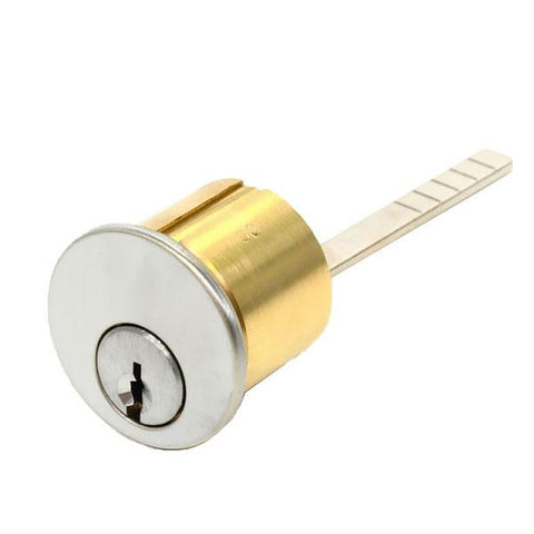 GMS Rim Cylinder - 1-1/8" - 5 Pin - US26D - Satin Chrome - UHS Hardware GMS Rim Cylinder - 1-1/8" - 5 Pin - US26D - Satin Chrome - UHS Hardware