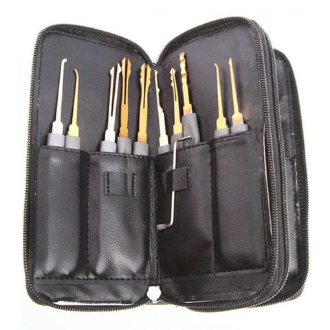 KLOM - 24 Pieces Beginner Lock Pick Set - UHS Hardware KLOM - 24 Pieces Beginner Lock Pick Set - UHS Hardware