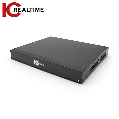 IC Realtime - HDVR-MX1616-1U4K-AI3 / 16Ch Coax + 16 IP / Shelf-Mount Pentabrid / 20TB Max (Starting At 4TB HDD) / 8MP (Coax & IP) Support / 128MBPS Bandwidth IC Realtime - HDVR-MX1616-1U4K-AI3 / 16Ch Coax + 16 IP / Shelf-Mount Pentabrid / 20TB Max (Starting At 4TB HDD) / 8MP (Coax & IP) Support / 128MBPS Bandwidth