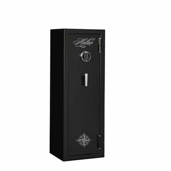 Hollon - Hunter Series Gun Safe - HGS-11E w/ S&G 1004 Electronic Lock - Chrome - UHS Hardware Hollon - Hunter Series Gun Safe - HGS-11E w/ S&G 1004 Electronic Lock - Chrome - UHS Hardware