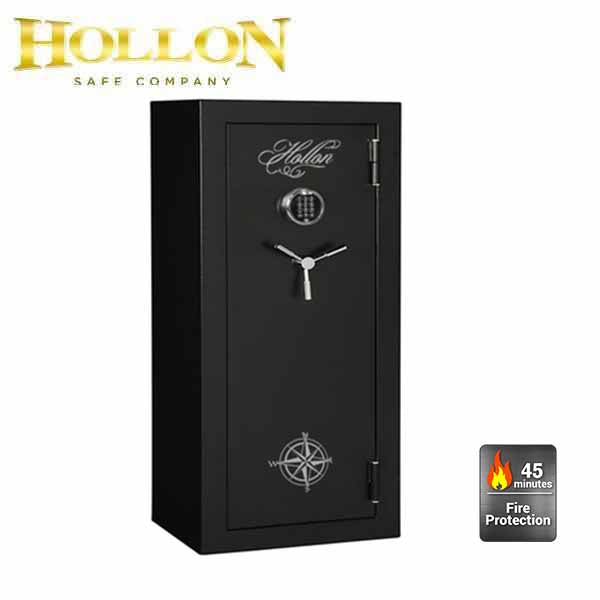 Hollon - Hunter Series Gun Safe - HGS-16E w/ S&G 1004 Electronic Lock - Chrome - UHS Hardware Hollon - Hunter Series Gun Safe - HGS-16E w/ S&G 1004 Electronic Lock - Chrome - UHS Hardware