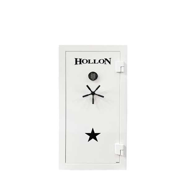 Hollon - RG22 - Republic Gun Safe Series - 22 Long Gun Capacity - White - Fire Rated - UHS Hardware
