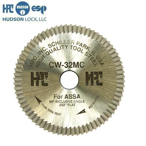 HPC - CW-32MC - ASSA Twin Cylinder - Cutter for HPC Key Machines (90º Degree) - UHS Hardware HPC - CW-32MC - ASSA Twin Cylinder - Cutter for HPC Key Machines (90º Degree) - UHS Hardware