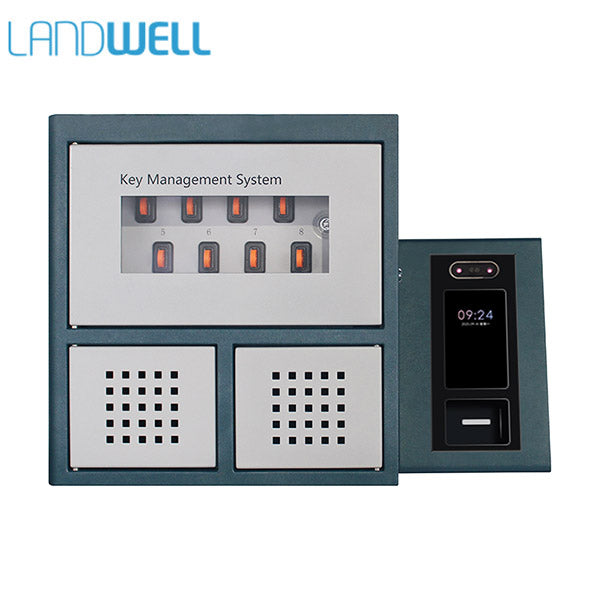Landwell - I Keybox - Intelligent Key Management System - Android OS - Single Cabinet - Key Safe - RFID - 2 Locks - 8 Key slots - UHS Hardware Landwell - I Keybox - Intelligent Key Management System - Android OS - Single Cabinet - Key Safe - RFID - 2 Locks - 8 Key slots - UHS Hardware