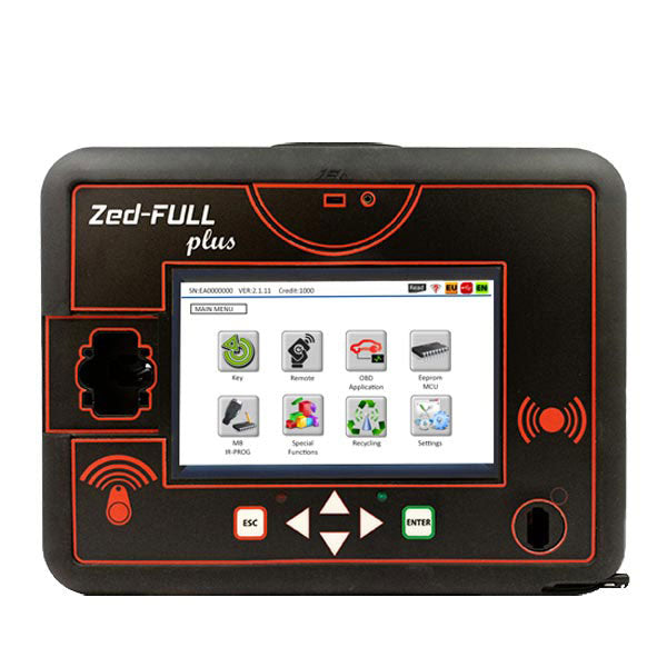 Zed Full Plus Transponder Programmer / Cloner / EEPROM / All In One Machine - 1 Year FREE LIFS Subscription - UHS Hardware Zed Full Plus Transponder Programmer / Cloner / EEPROM / All In One Machine - 1 Year FREE LIFS Subscription - UHS Hardware