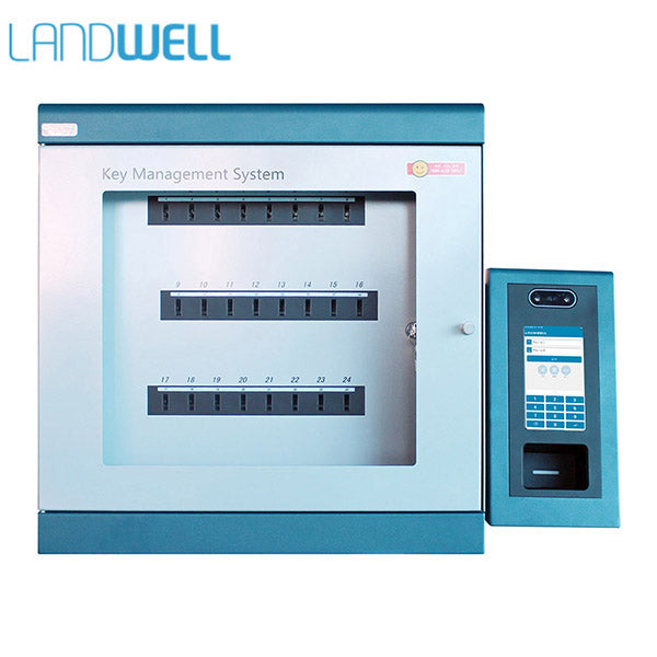 Landwell - I Keybox - Intelligent Key Management System - Android OS - Single Cabinet - Key Safe - RFID - Expandable - Optional Key slots - UHS Hardware Landwell - I Keybox - Intelligent Key Management System - Android OS - Single Cabinet - Key Safe - RFID - Expandable - Optional Key slots - UHS Hardware
