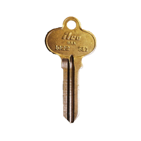 1022-SE1 SEGAL Key Blank - ILCO - UHS Hardware 1022-SE1 SEGAL Key Blank - ILCO - UHS Hardware
