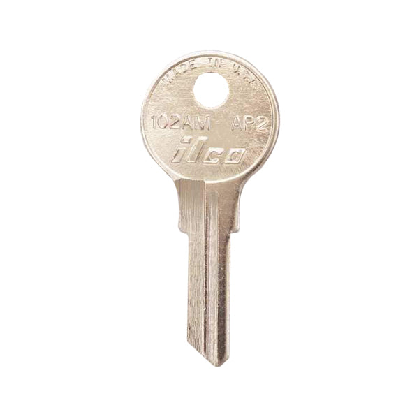102AM-AP2 CHICAGO Key Blank - ILCO - UHS Hardware 102AM-AP2 CHICAGO Key Blank - ILCO - UHS Hardware