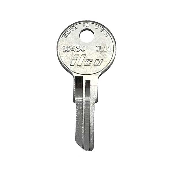 1043J-IL11 ILLINOIS Key Blank - ILCO - UHS Hardware 1043J-IL11 ILLINOIS Key Blank - ILCO - UHS Hardware