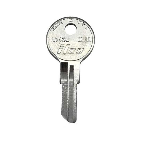 1043J-IL11 ILLINOIS Key Blank - ILCO - UHS Hardware 1043J-IL11 ILLINOIS Key Blank - ILCO - UHS Hardware