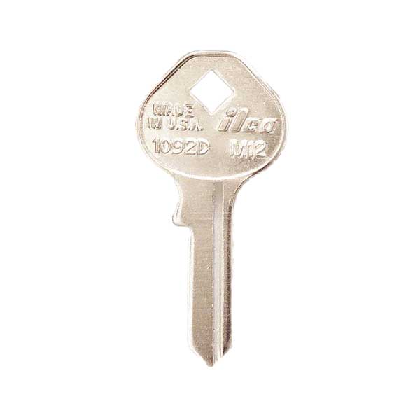 1092D-M12 MASTERLOCK Key Blank -  ILCO - UHS Hardware 1092D-M12 MASTERLOCK Key Blank -  ILCO - UHS Hardware