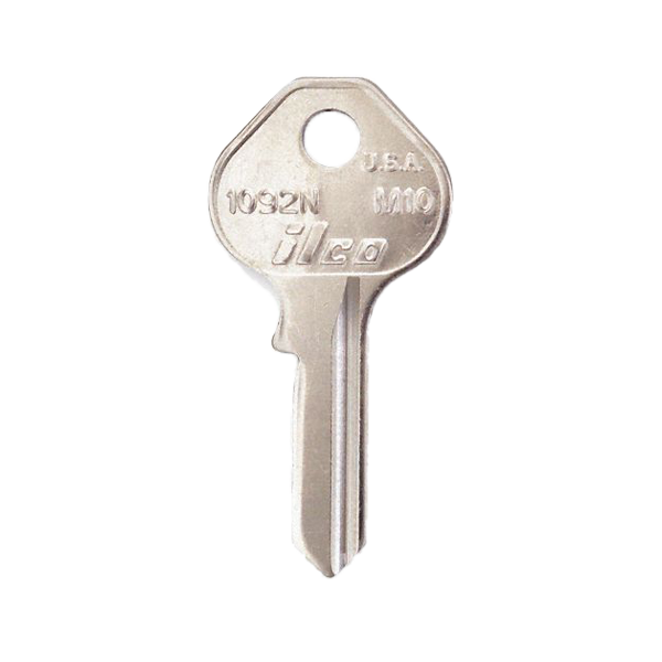 1092N-M10 MASTERLOCK Key Blank - ILCO - UHS Hardware