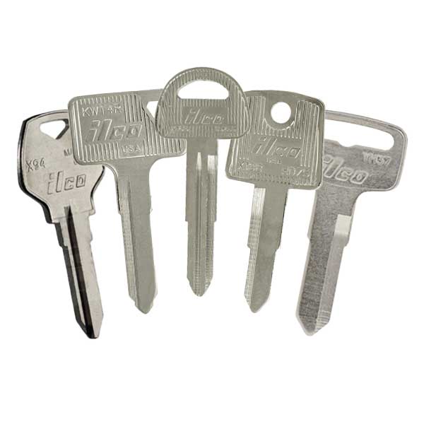 151-00-8x - Motorcycle Keys Assortment - Pack of 310 Keys - ILCO - UHS Hardware 151-00-8x - Motorcycle Keys Assortment - Pack of 310 Keys - ILCO - UHS Hardware