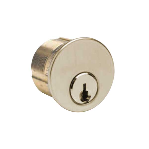 ILCO - 7185 - Mortise Cylinder - 5 Pin - 1 1/8" - Arrow - Standard Cam - KD - 03 - Bright Brass - Grade 1 - UHS Hardware ILCO - 7185 - Mortise Cylinder - 5 Pin - 1 1/8" - Arrow - Standard Cam - KD - 03 - Bright Brass - Grade 1 - UHS Hardware