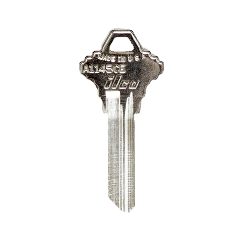 A1145CE SCHLAGE Key Blank - 6 Pin or Disc - ILCO - UHS Hardware A1145CE SCHLAGE Key Blank - 6 Pin or Disc - ILCO - UHS Hardware