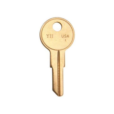 Y11-BR YALE Key Blank 250 Pack - ILCO - UHS Hardware Y11-BR YALE Key Blank 250 Pack - ILCO - UHS Hardware