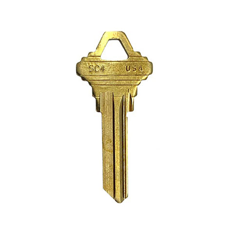 SC4-BR Schlage Key Blank - ILCO - UHS Hardware SC4-BR Schlage Key Blank - ILCO - UHS Hardware