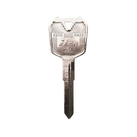 X278 Kawasaki Key Blank - ILCO - UHS Hardware X278 Kawasaki Key Blank - ILCO - UHS Hardware
