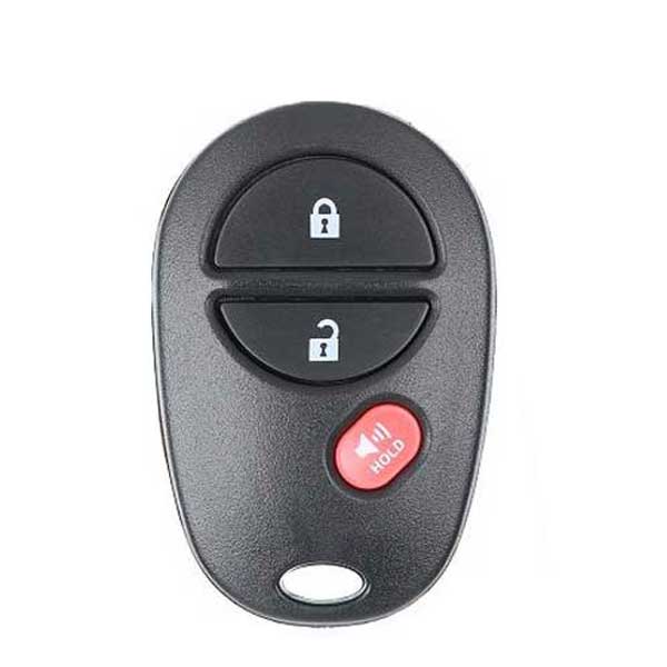 2004-2018 Toyota / 3-Button Keyless Entry Remote / PN: 89742-AE010 / GQ43VT20T (AFTERMARKET) - UHS Hardware 2004-2018 Toyota / 3-Button Keyless Entry Remote / PN: 89742-AE010 / GQ43VT20T (AFTERMARKET) - UHS Hardware
