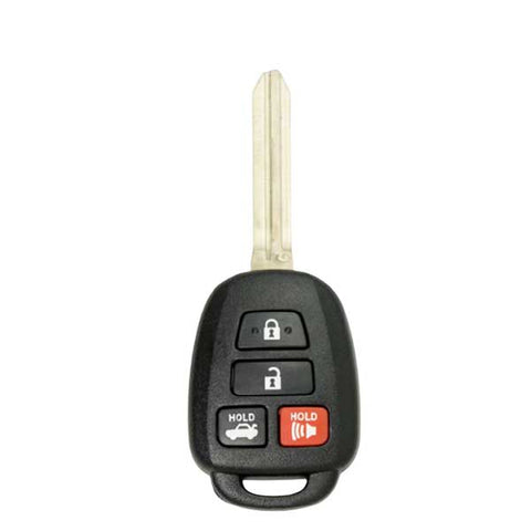 2014-2019 Toyota / 4-Button Remote Head Key / PN: 89070-02880 / HYQ12BDM (AFTERMARKET) - UHS Hardware 2014-2019 Toyota / 4-Button Remote Head Key / PN: 89070-02880 / HYQ12BDM (AFTERMARKET) - UHS Hardware