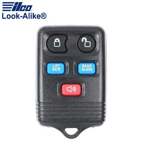 2003-2007 Ford / 5-Button Keyless Entry Remote / PN: 7L1Z-15K601-AA / CWTWB1U551 (AFTERMARKET) - UHS Hardware 2003-2007 Ford / 5-Button Keyless Entry Remote / PN: 7L1Z-15K601-AA / CWTWB1U551 (AFTERMARKET) - UHS Hardware