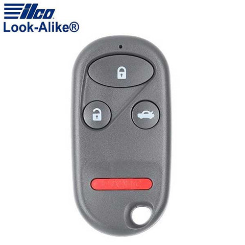 1998-2002 Honda / 4-Button Keyless Entry Remote / PN: 72147-S84-A03 / KOBUTAH2T (AFTERMARKET) - UHS Hardware 1998-2002 Honda / 4-Button Keyless Entry Remote / PN: 72147-S84-A03 / KOBUTAH2T (AFTERMARKET) - UHS Hardware