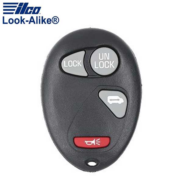 2002-2005 GM / 4-Button Keyless Entry Remote / PN: 10335586 / L2C0007T (AFTERMARKET) - UHS Hardware 2002-2005 GM / 4-Button Keyless Entry Remote / PN: 10335586 / L2C0007T (AFTERMARKET) - UHS Hardware