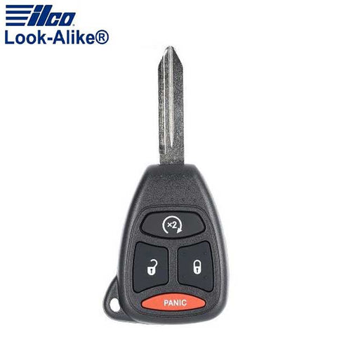 2007-2011 Chrysler Dodge / 4-Button Remote Head Key / PN: RK-CHY-KOB5 / OHT692713AA (AFTERMARKET) - UHS Hardware 2007-2011 Chrysler Dodge / 4-Button Remote Head Key / PN: RK-CHY-KOB5 / OHT692713AA (AFTERMARKET) - UHS Hardware