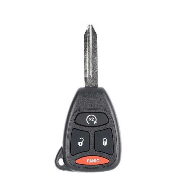 2007-2011 Chrysler Dodge / 4-Button Remote Head Key / PN: RK-CHY-KOB5 / OHT692713AA (AFTERMARKET) - UHS Hardware 2007-2011 Chrysler Dodge / 4-Button Remote Head Key / PN: RK-CHY-KOB5 / OHT692713AA (AFTERMARKET) - UHS Hardware