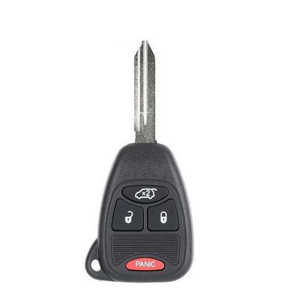 2004-2008 Chrysler Jeep / 4-Button Remote Head Key / PN: 04589053AC / OHT692714AA (AFTERMARKET) - UHS Hardware