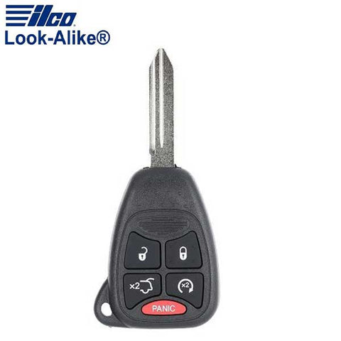 2006-2013 Chrysler Dodge / 5-Button Remote Head Key / PN: 68029834 / OHT692714AA (AFTERMARKET) - UHS Hardware 2006-2013 Chrysler Dodge / 5-Button Remote Head Key / PN: 68029834 / OHT692714AA (AFTERMARKET) - UHS Hardware