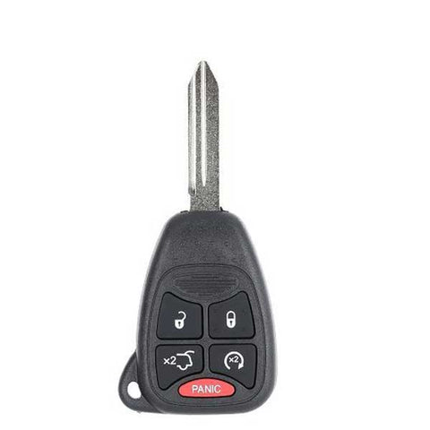 2006-2013 Chrysler Dodge / 5-Button Remote Head Key / PN: 68029834 / OHT692714AA (AFTERMARKET) - UHS Hardware 2006-2013 Chrysler Dodge / 5-Button Remote Head Key / PN: 68029834 / OHT692714AA (AFTERMARKET) - UHS Hardware