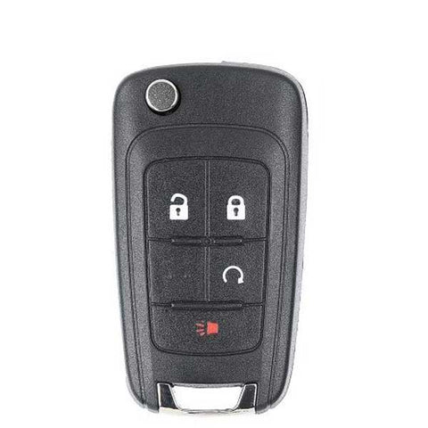 2010-2017 GMC Terrain / 4-Button Flip Key / PN: FLIP-GM-4B2HS/ OHT01060512 (AFTERMARKET) - UHS Hardware 2010-2017 GMC Terrain / 4-Button Flip Key / PN: FLIP-GM-4B2HS/ OHT01060512 (AFTERMARKET) - UHS Hardware