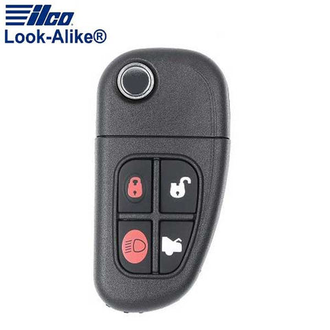 2000-2009 Jaguar / 5-Button Flip Key / PN: 1X43-15K601-AB / NHVWB1U241 (AFTERMARKET) - UHS Hardware 2000-2009 Jaguar / 5-Button Flip Key / PN: 1X43-15K601-AB / NHVWB1U241 (AFTERMARKET) - UHS Hardware