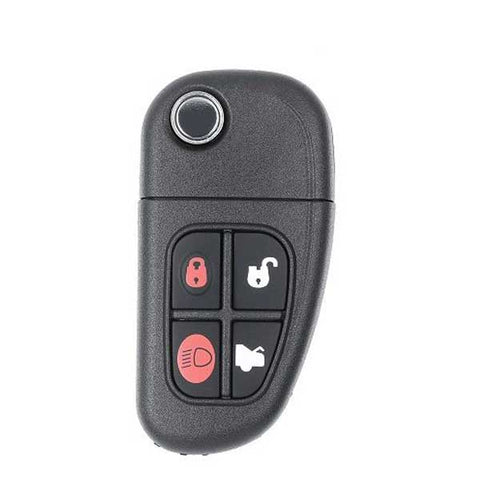 2000-2009 Jaguar / 5-Button Flip Key / PN: 1X43-15K601-AB / NHVWB1U241 (AFTERMARKET) - UHS Hardware 2000-2009 Jaguar / 5-Button Flip Key / PN: 1X43-15K601-AB / NHVWB1U241 (AFTERMARKET) - UHS Hardware