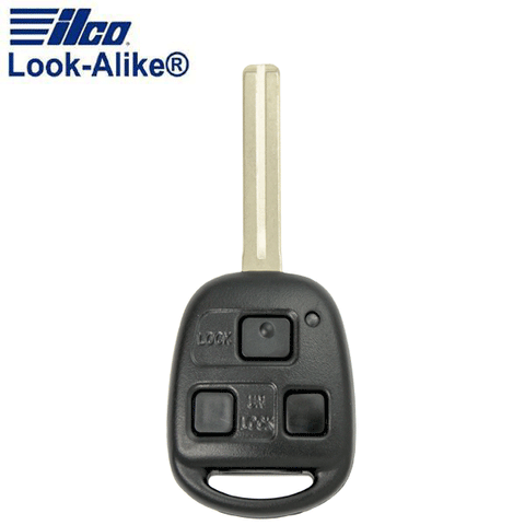 2001 - 2008 Lexus ES / RX / 3-Button Remote Head Key / PN: RHK-LEXUS-3B2 / HYQ12BBT (AFTERMARKET) - UHS Hardware 2001 - 2008 Lexus ES / RX / 3-Button Remote Head Key / PN: RHK-LEXUS-3B2 / HYQ12BBT (AFTERMARKET) - UHS Hardware